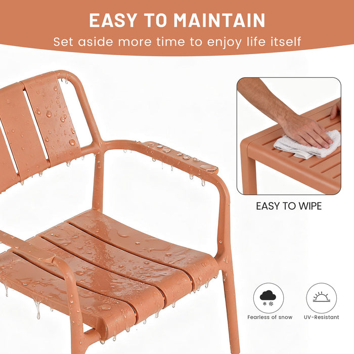 3 Piece Indoor / Outdoor Leisure Table And Chair Set