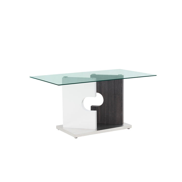 Iris - Dining Table - Gray