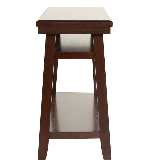 3 Piece Occasional Table Se, Coffee Table, End Table & Sofa Table - Walnut