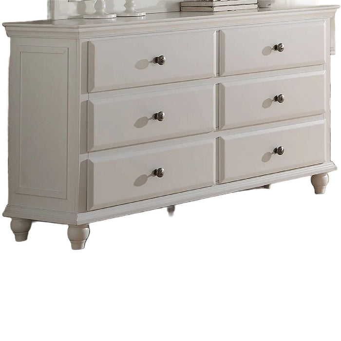 1 Piece Dresser Bedroom Furniture - White