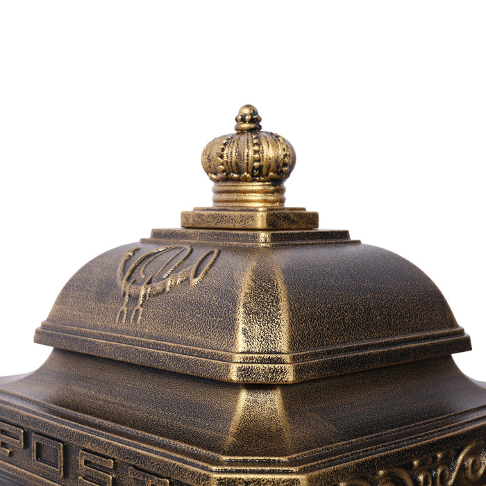 Mailboxs Residential Large-Capacity Letter Box, Rainproof Postbox Statue