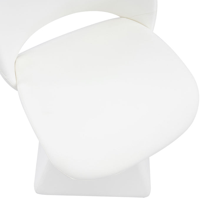 Modern Swivel Dining Chair With High Back