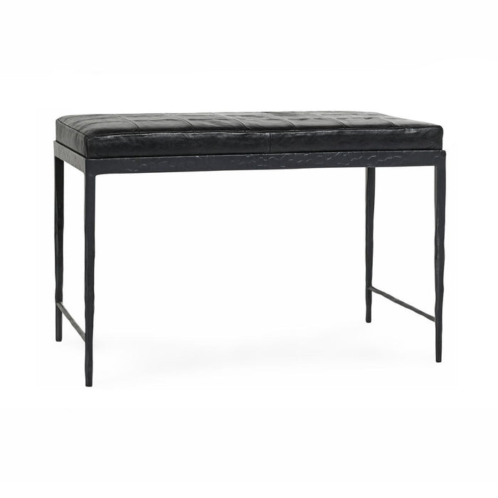 Malo - 28" Leather Bench