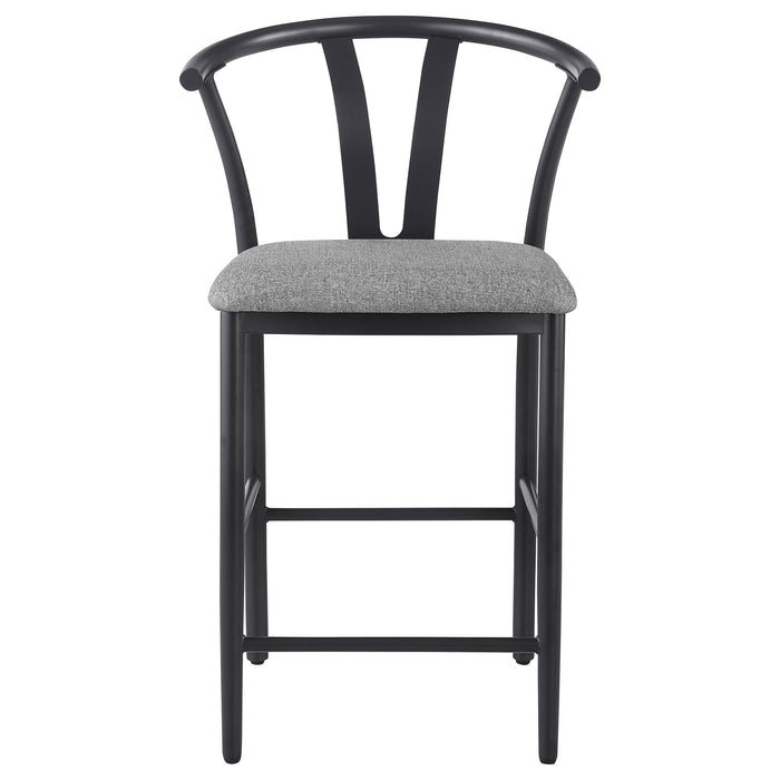 Tazman - Counter Height Dining Side Chair (Set of 2) - Gray