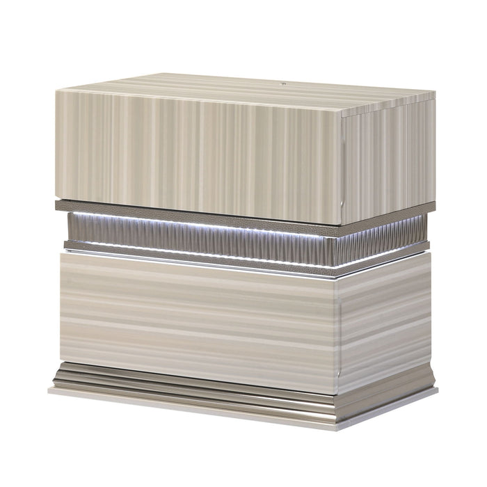 Leonor - 2 Drawer Nightstand - Gray