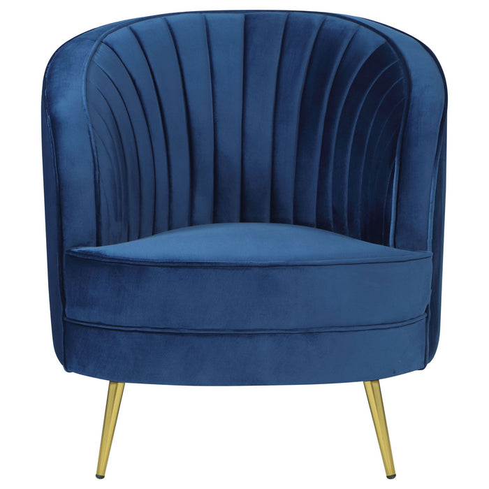 Tufted Upholstered Lounge Seating Chair