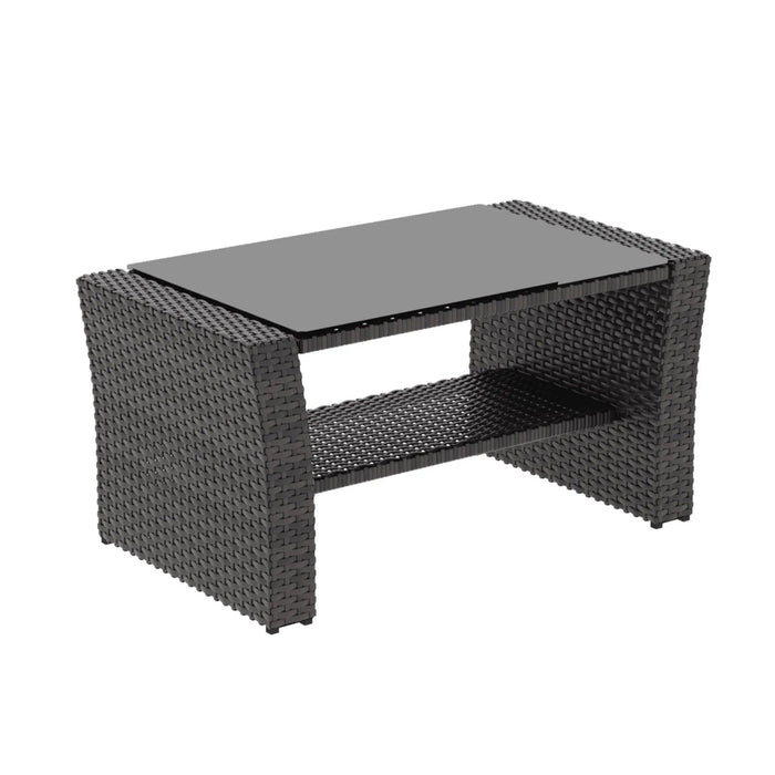 Modern Patio Set With Table And Cushions