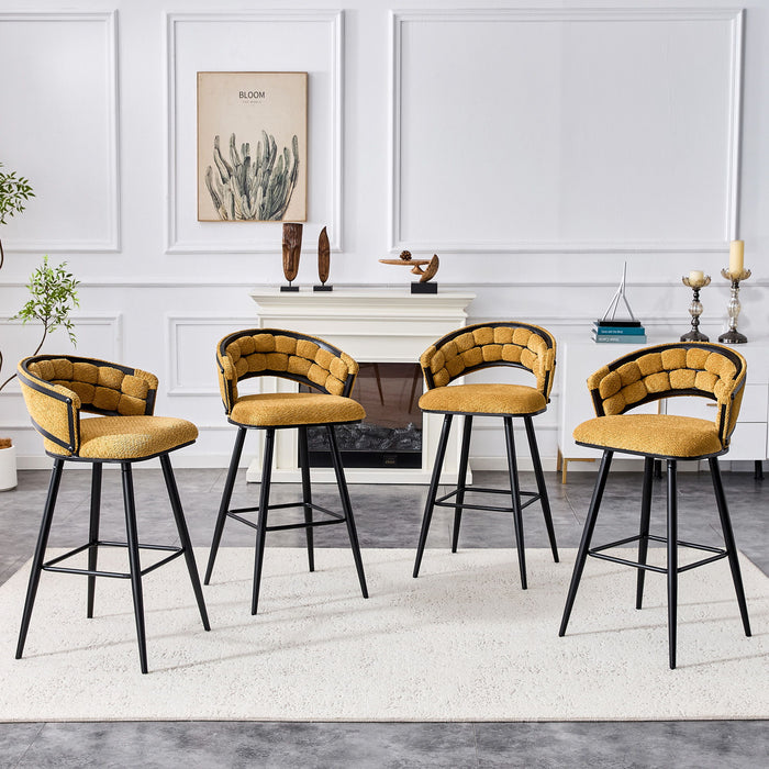 Bar Stools, Kitchen Island Counter Height Stools (Set of 2)