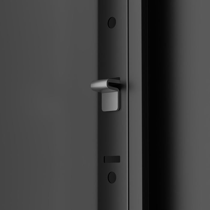 Mobile Tool Cart With Lockable Casters, Heavy-Duty Storage Organizer - Black