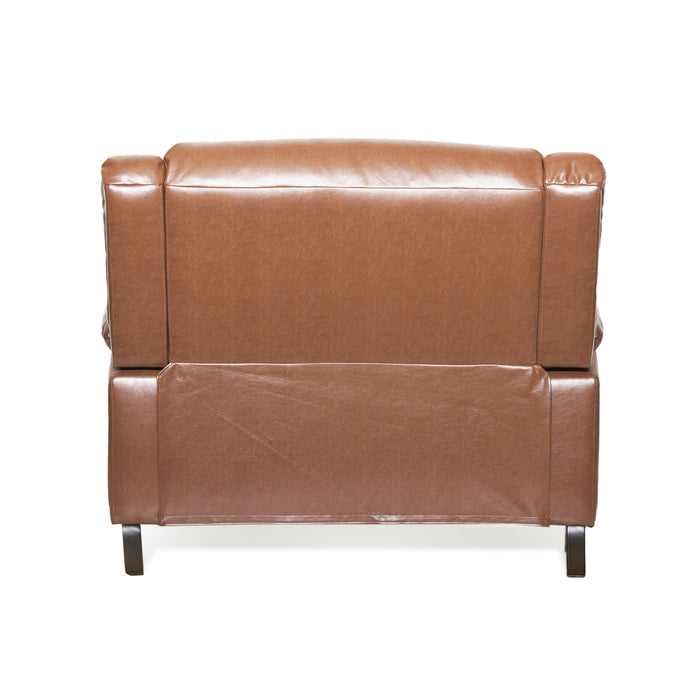 Tufted Design Wide Manual Recliner Chair