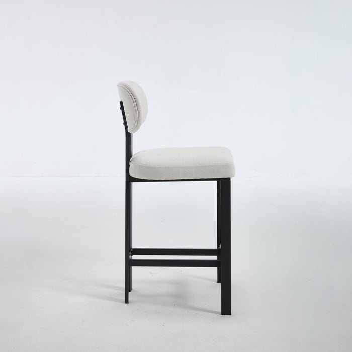 Modern Counter Height Stools (Set of 2)