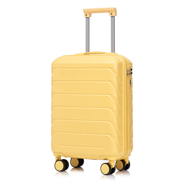 Spinner Luggage Set With Combination Lock