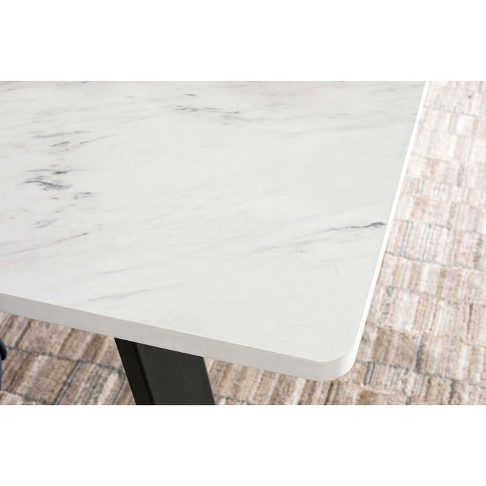 Vesper - Dining Rectangular Table - White Marble