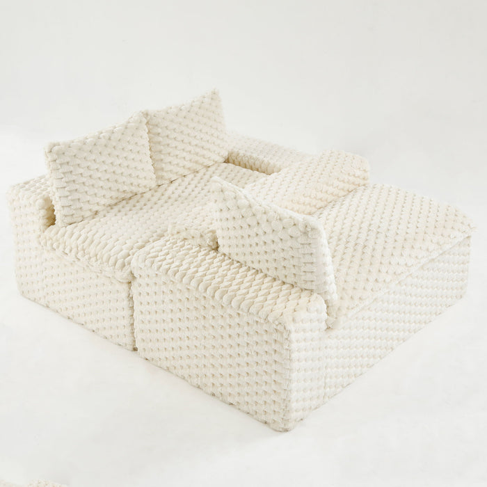Multifunctional Sofa, Side-By-Side Or Facing Each Other