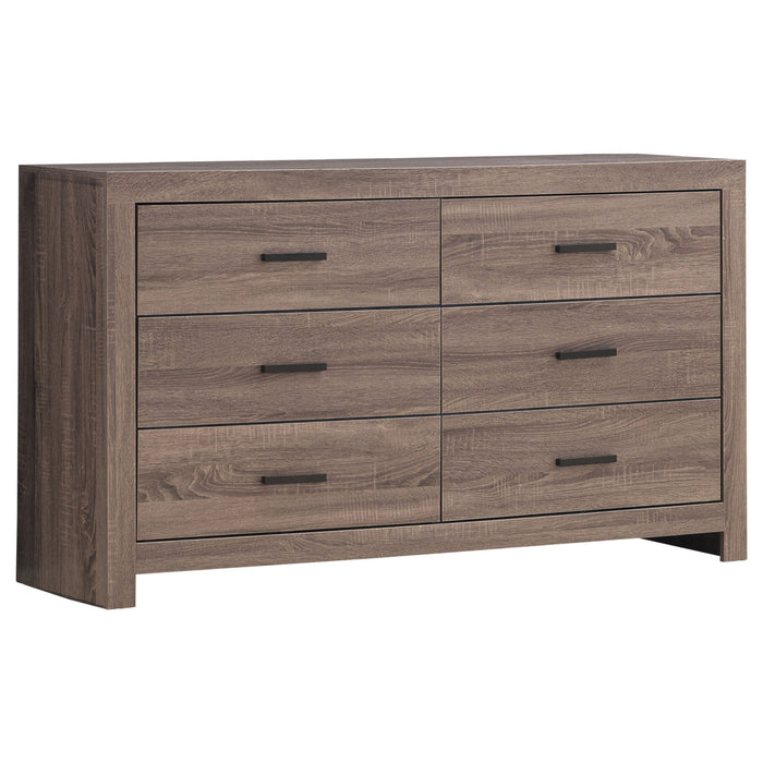 Geary - Slatted Headboard Panel Bedroom Set
