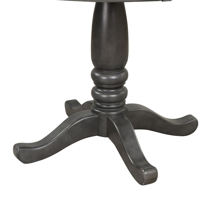 Dining Table - Gray - Faux Marble
