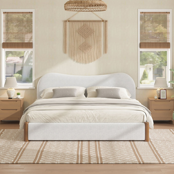 Comfort Upholstered Platform Bed