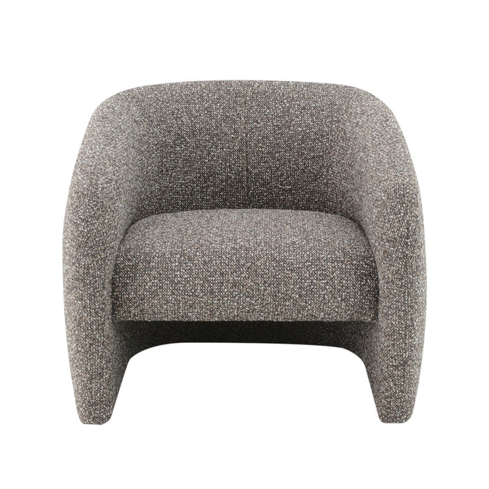 Livia - Accent Chair - Brown / Gray