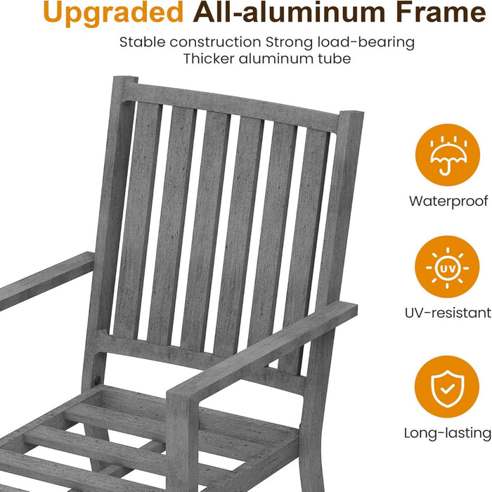 Patio Dining Chairs With Thick Cushions