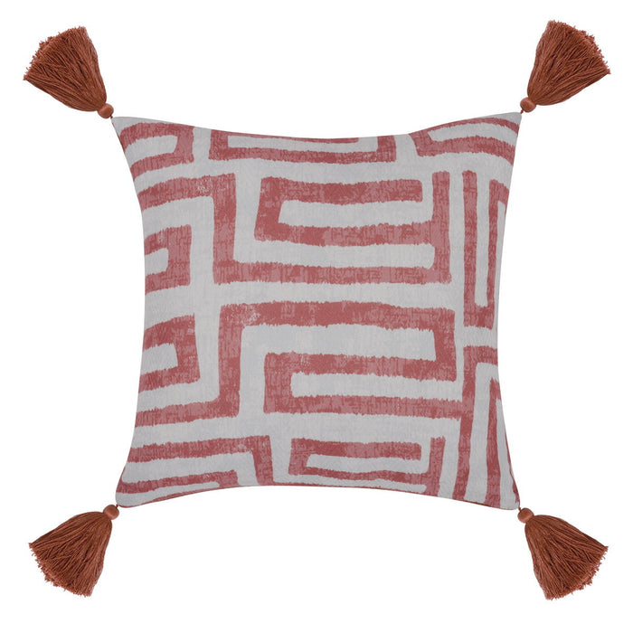 Karo - Pillow - Red Clay