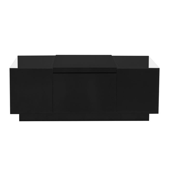 LED Coffee Table, Modern Center Table