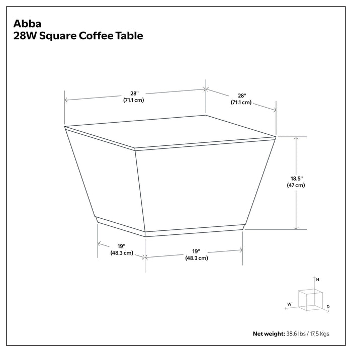 Abba - Handcrafted Coffee Table