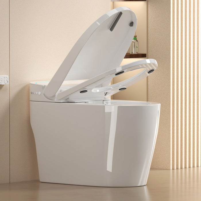 Smart Bidet Toilet With Auto Open / Close Seat