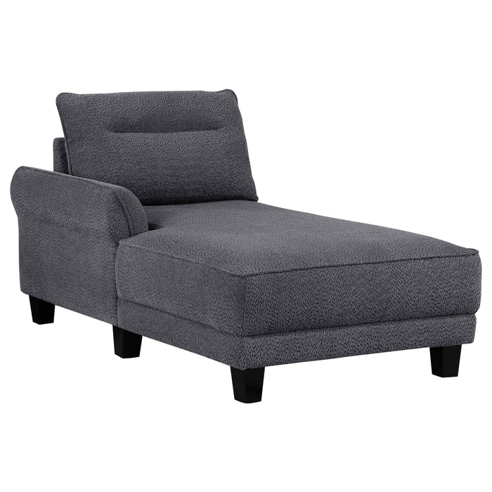 Verona - Loose Back Sectional Sofa - Gray