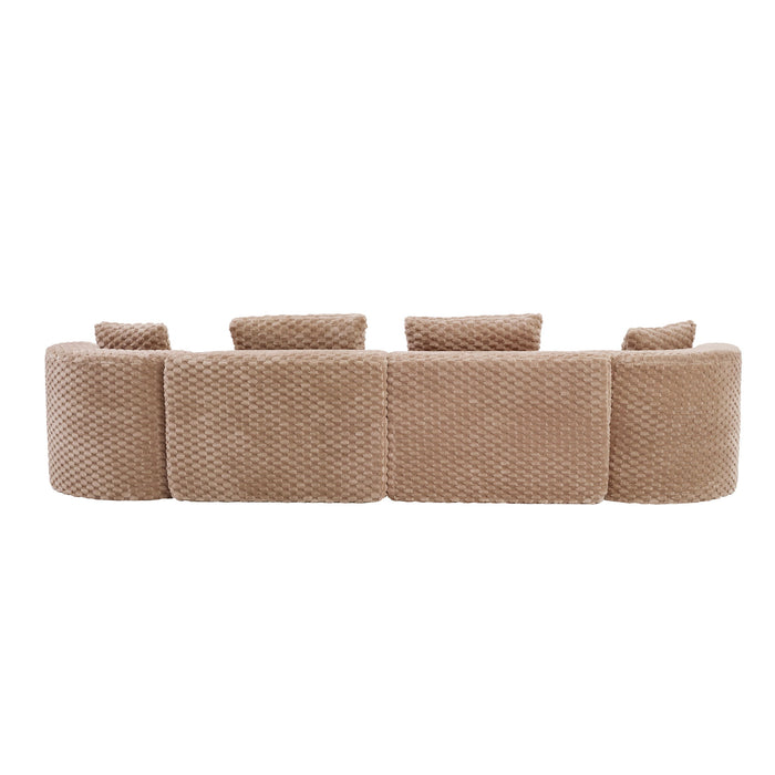 Modular Sectional Sofa With Free Combination Design
