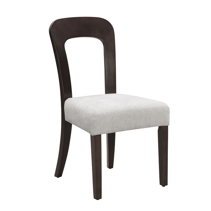 Upholstered Dining Chairs (Set of 2) - Gray