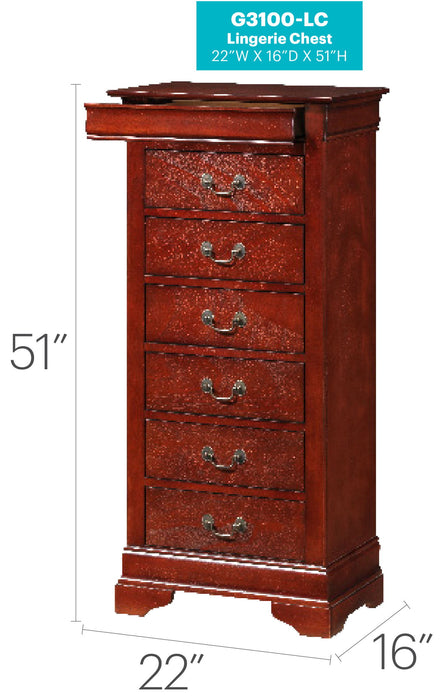 Traditional Lingerie Storage Chest Timeless