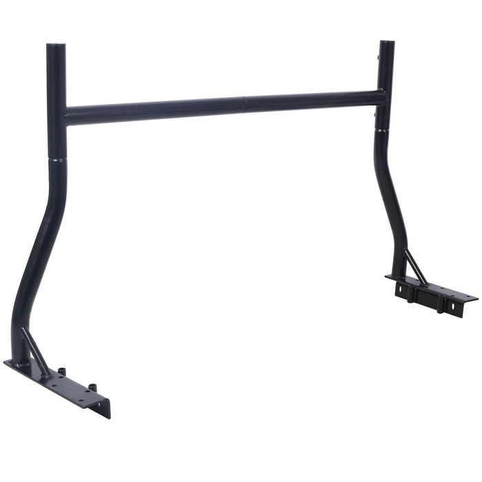 Heavy Duty Extendable Steel Truck Ladder Rack (Set of 2) - Black