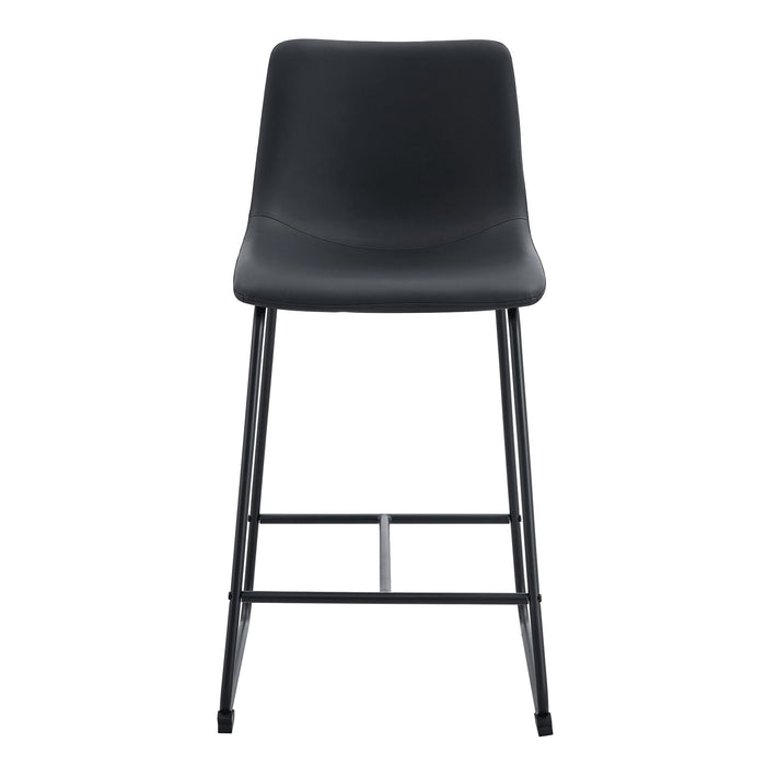Retro Bar Chairs, Comfortable Stools (Set of 2)