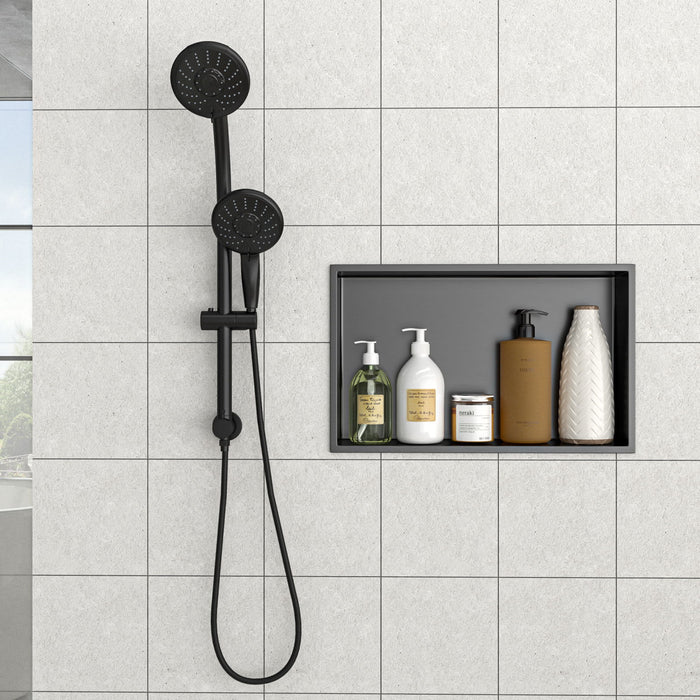 Stainless Steel Shower Niche With Seamless Design For Bathroom Storage