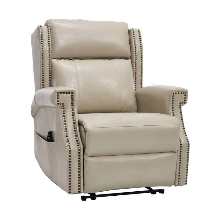 Manual Recliner Chair With Heavy Duty Motion Mechanism, 8 Vibrating Nodes And 3 Massage Modes For Living Room