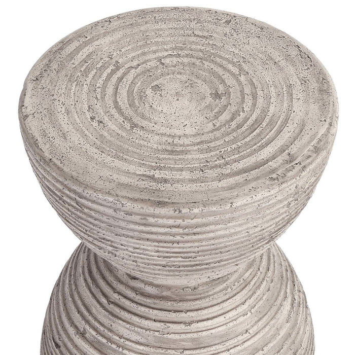 Corey - Outdoor Accent Table - Light Gray