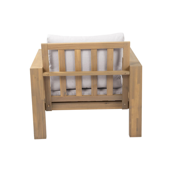Stylish Outdoor Armchair With Cushion For Garden