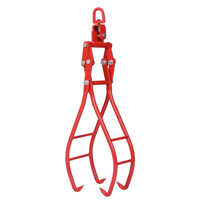 Heavy-Duty 4 Claw Timber Log Lifting Tongs Grabber