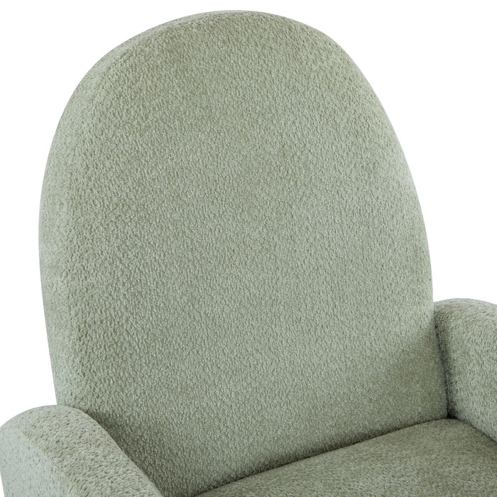 Contemporary 360 Swivel And Glider Recliner Chair