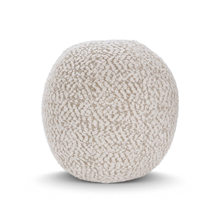 Maris - Round Pillow - Ivory / Natural
