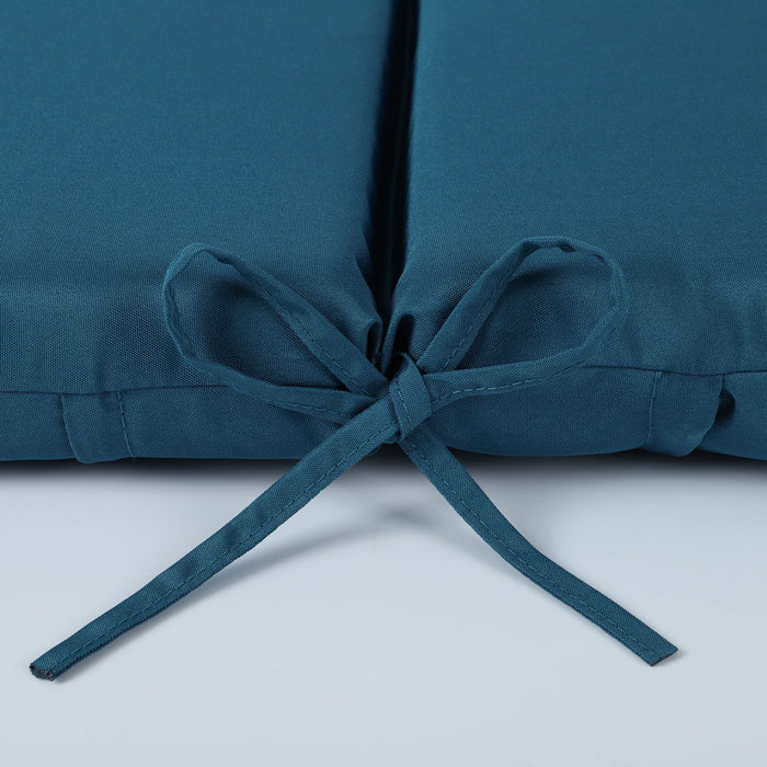 2 Piece Outdoor Chaise Lounge Cushion Set, Replacement Cushions For Patio Furniture