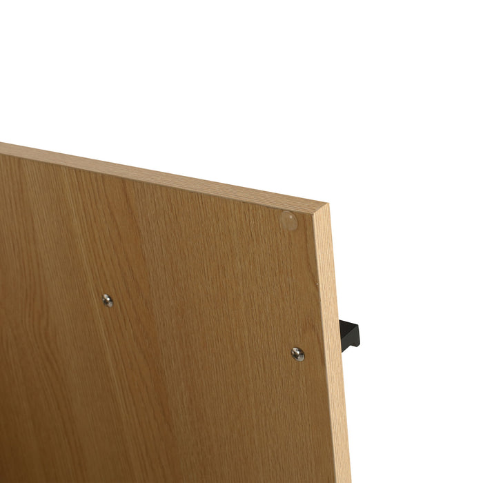 Modern Bathroom Vanity With Ceramic Sink, Freestanding Cabinet, Soft Closing Doors