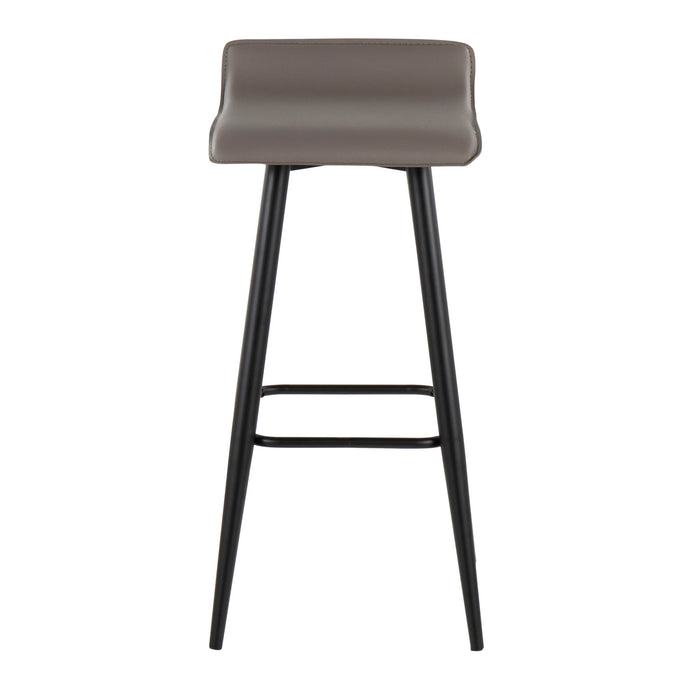 Ale - Contemporary Fixed Height Bar Stool (Set of 2)