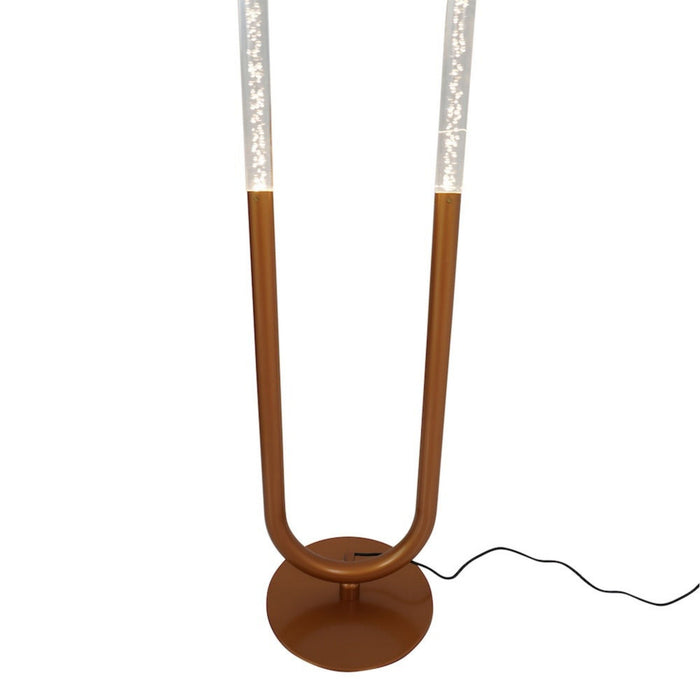 Zeon - LED Floor Lamp, 110 - 120V - Bronze