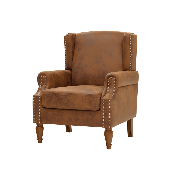 Decorative Chair With Stud Detailing