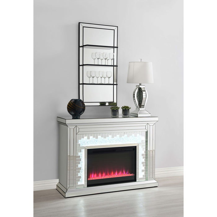 Cardinal - 3 Shelf Wall Mirror - Silver