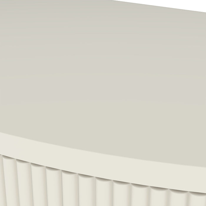 Demi Lune - Console Table With 2 Storage Drawers