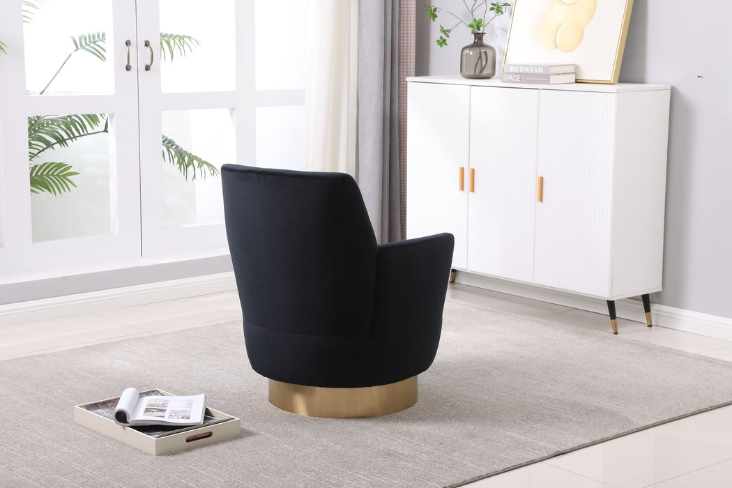 Teddy Swivel Barrel Chair, Swivel Accent Chairs Armchair For Living Room