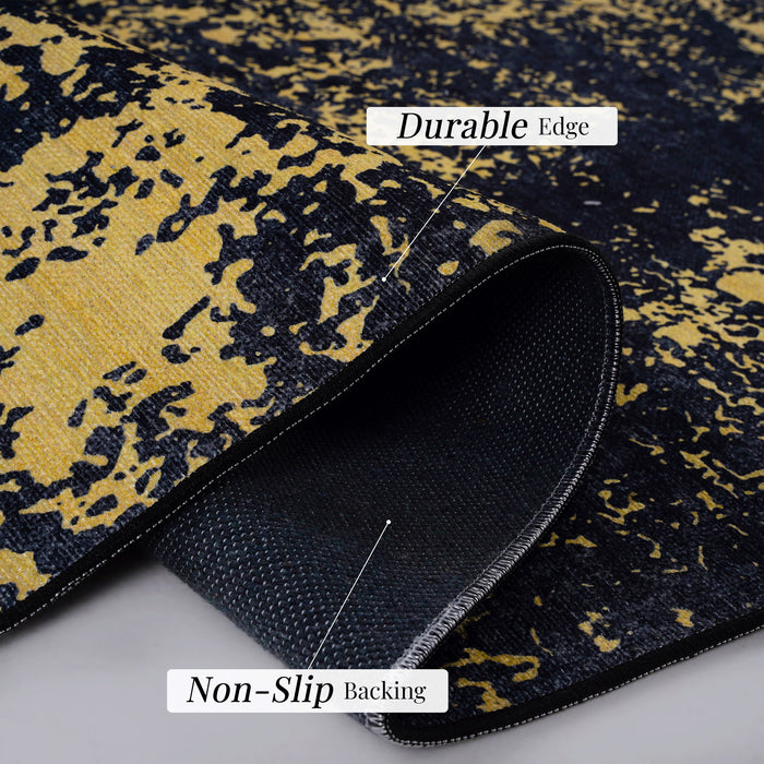 Maval - Stunning Washable Runner Rug
