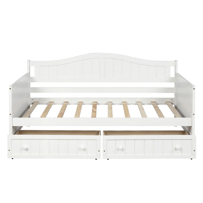 Wooden Daybed, Sofa Bed, No Box Spring Needed